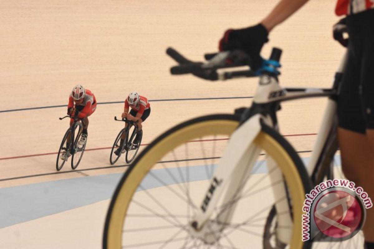 Indonesia gagal rebut medali di tiga nomor balap sepeda