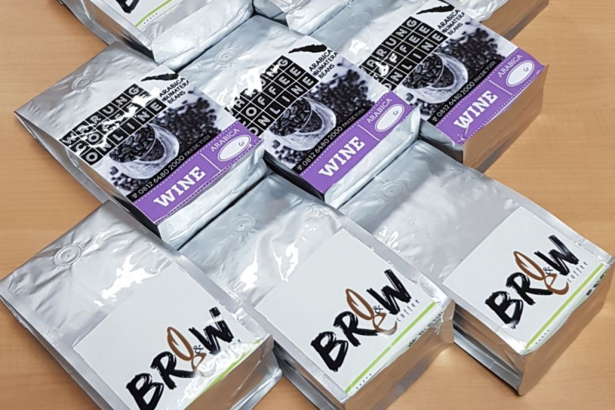 Kopi Sumatera ada di Brow and Brew Coffee