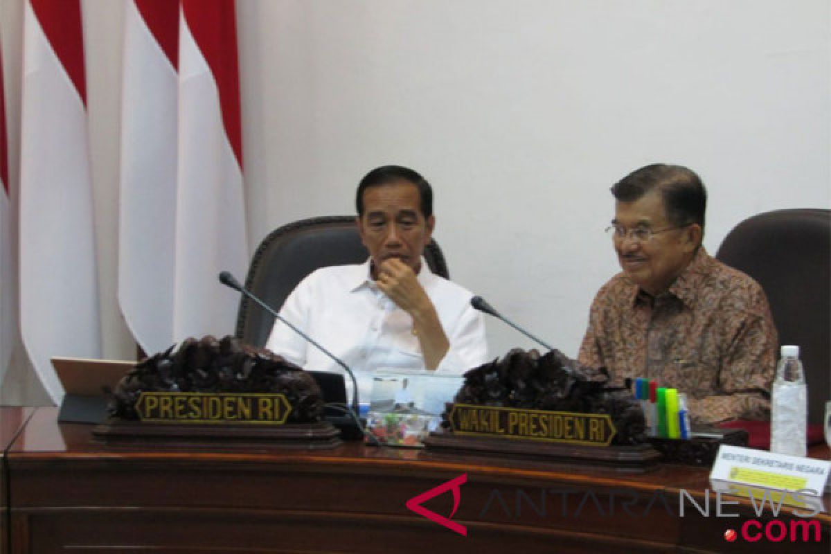 Jokowi temui Jusuf Kalla
