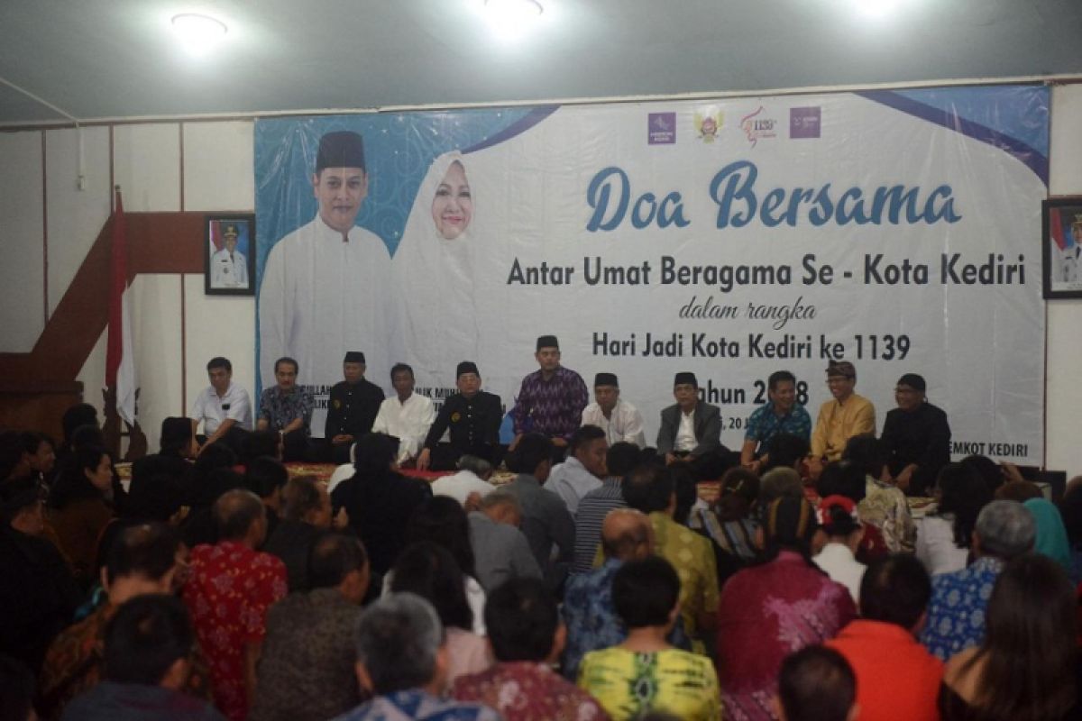 Doa Bersama Mengawali Rangkaian Hari Jadi Kota Kediri