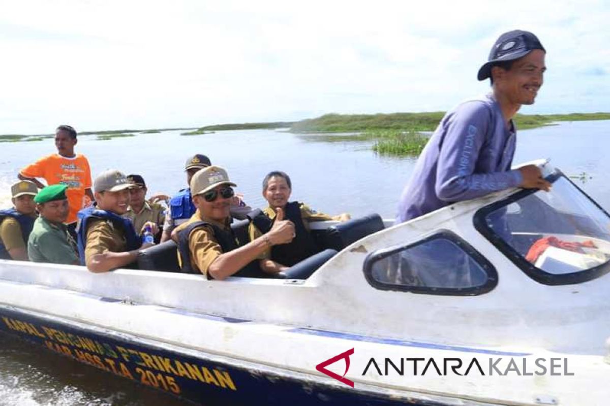 Dahnial Kifli kunjungi langsung warga dan Danau Bangkau