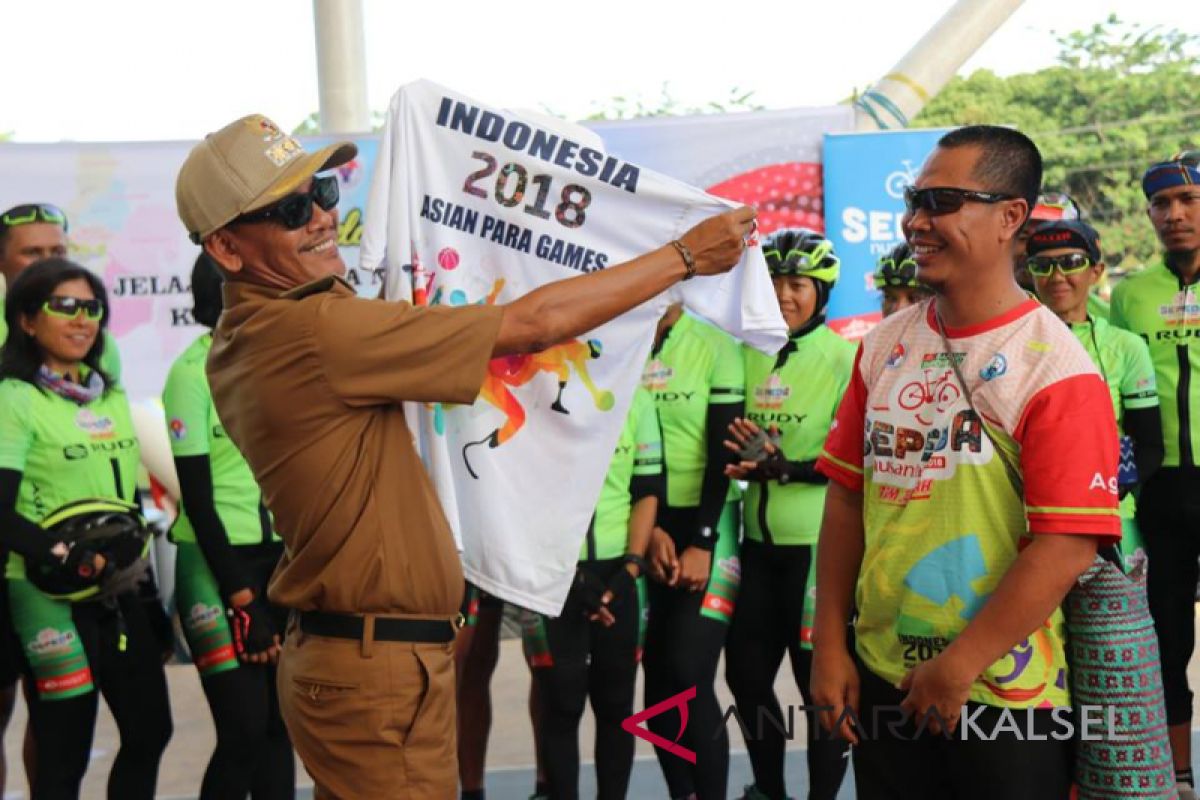 Dahnial Kifli sambut Tim Jelajah Sepeda Nusantara