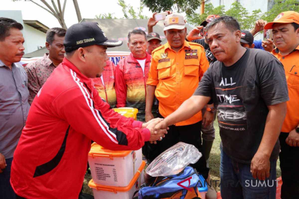 Pemkab Labuhanbatu salurkan bantuan korban musibah kebakaran