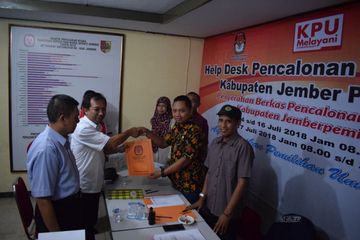 Perindo, Partai Pertama Daftar ke KPU Jember