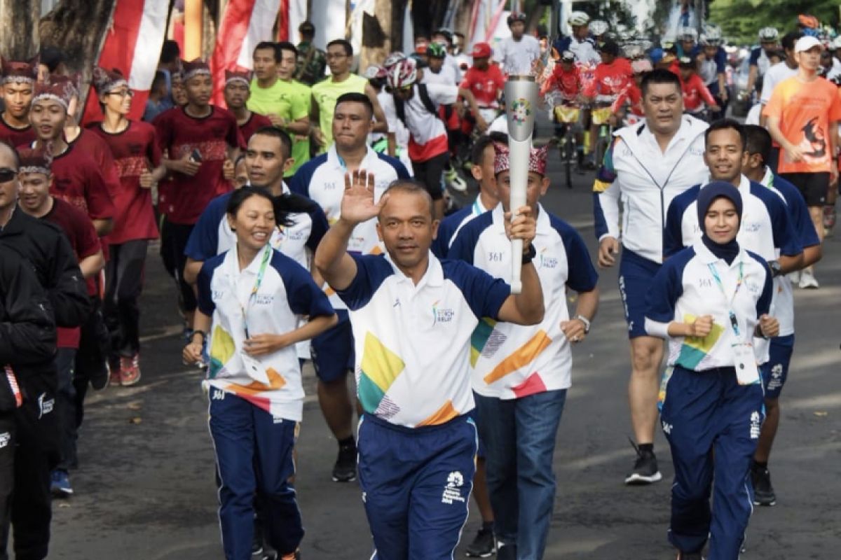 Kapolrestabes Surabaya Bangga Dipercaya Bawa Obor Api Asian Games