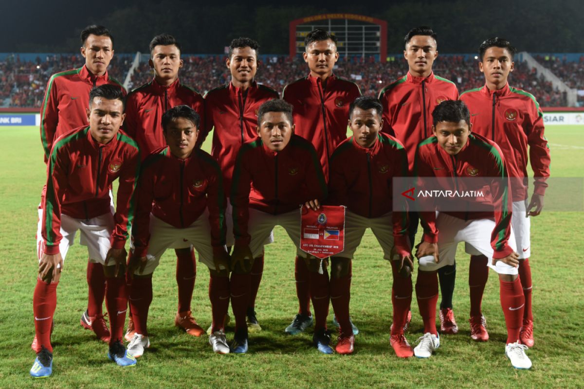 Piala AFF U16,  Indonesia Menang 8-0 Lawan Filipina