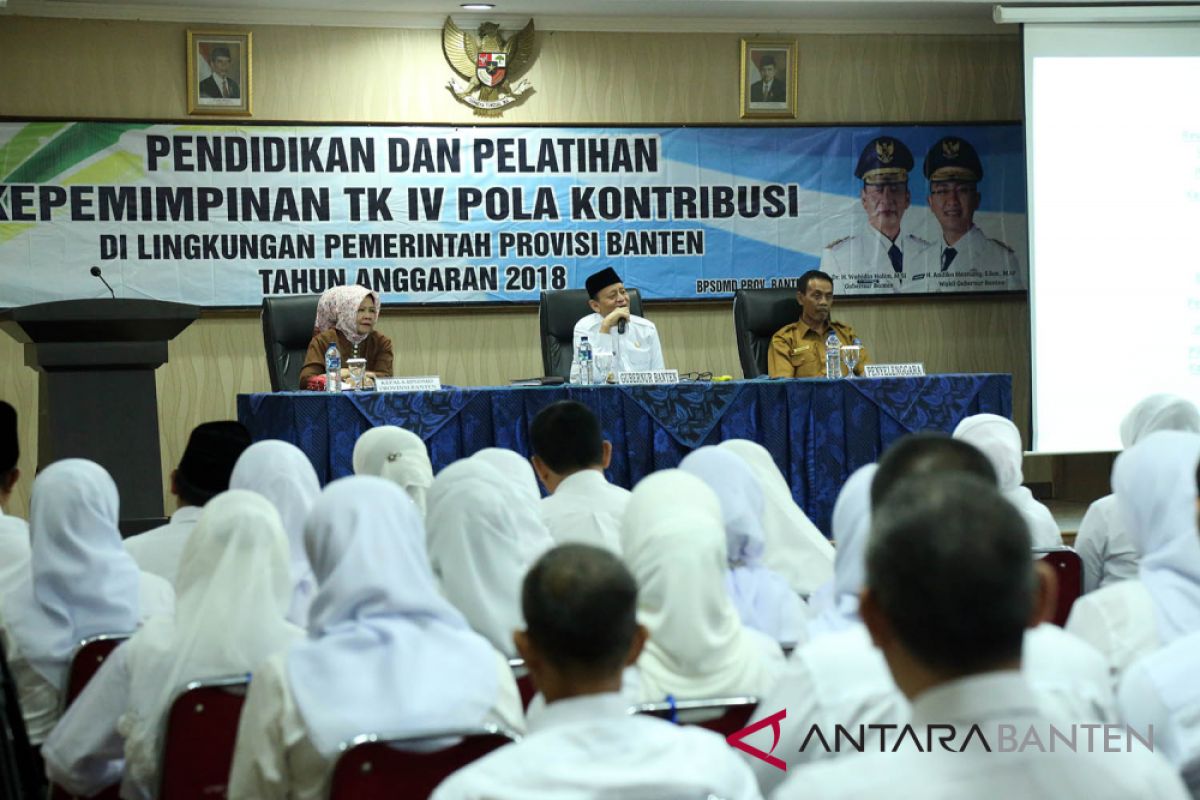 Gubernur: Diklatpim Membentuk Aparatur Jadi Agen Perubahan