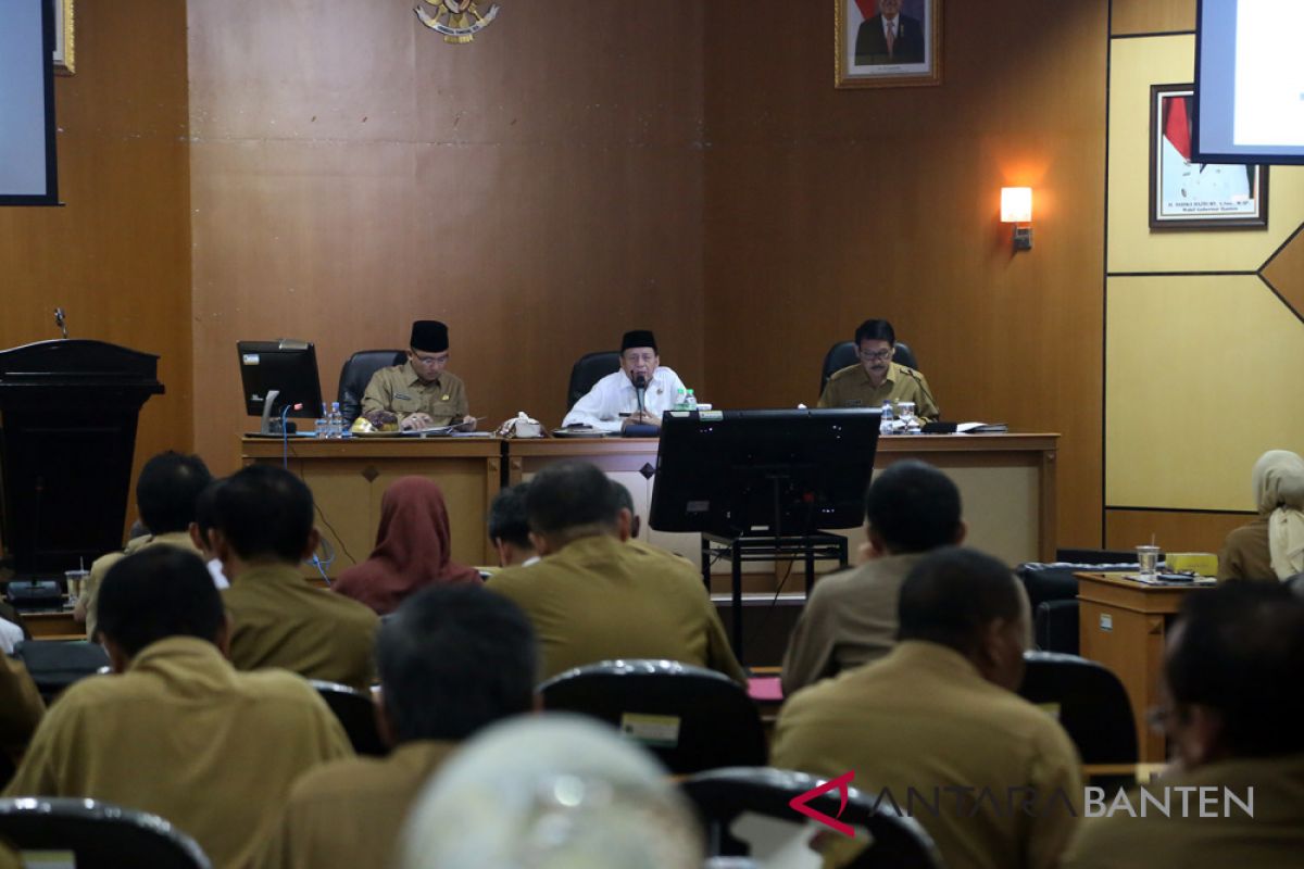 Gubernur Minta Aparatur Pemprov Banten Tingkatkan Kinerja