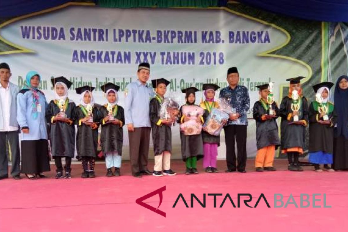 BKPRMI Kabupaten Bangka wisuda 2.305 santri