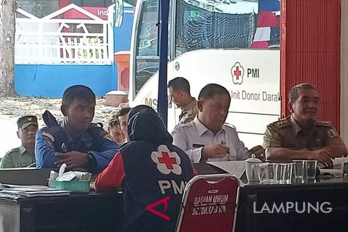 BNN Waykanan berhasil kumpulkan 52 kantong darah