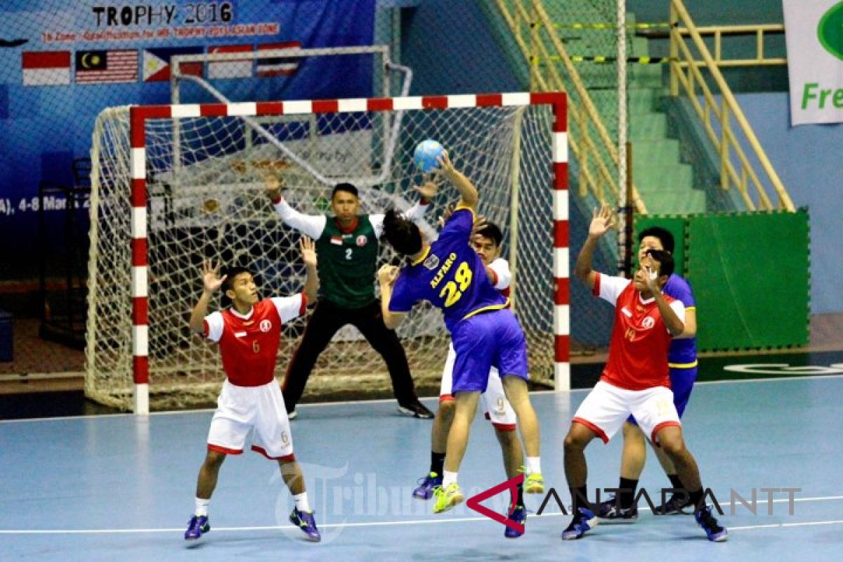 Timnas bola tangan Indonesia matangkan taktik dan strategi