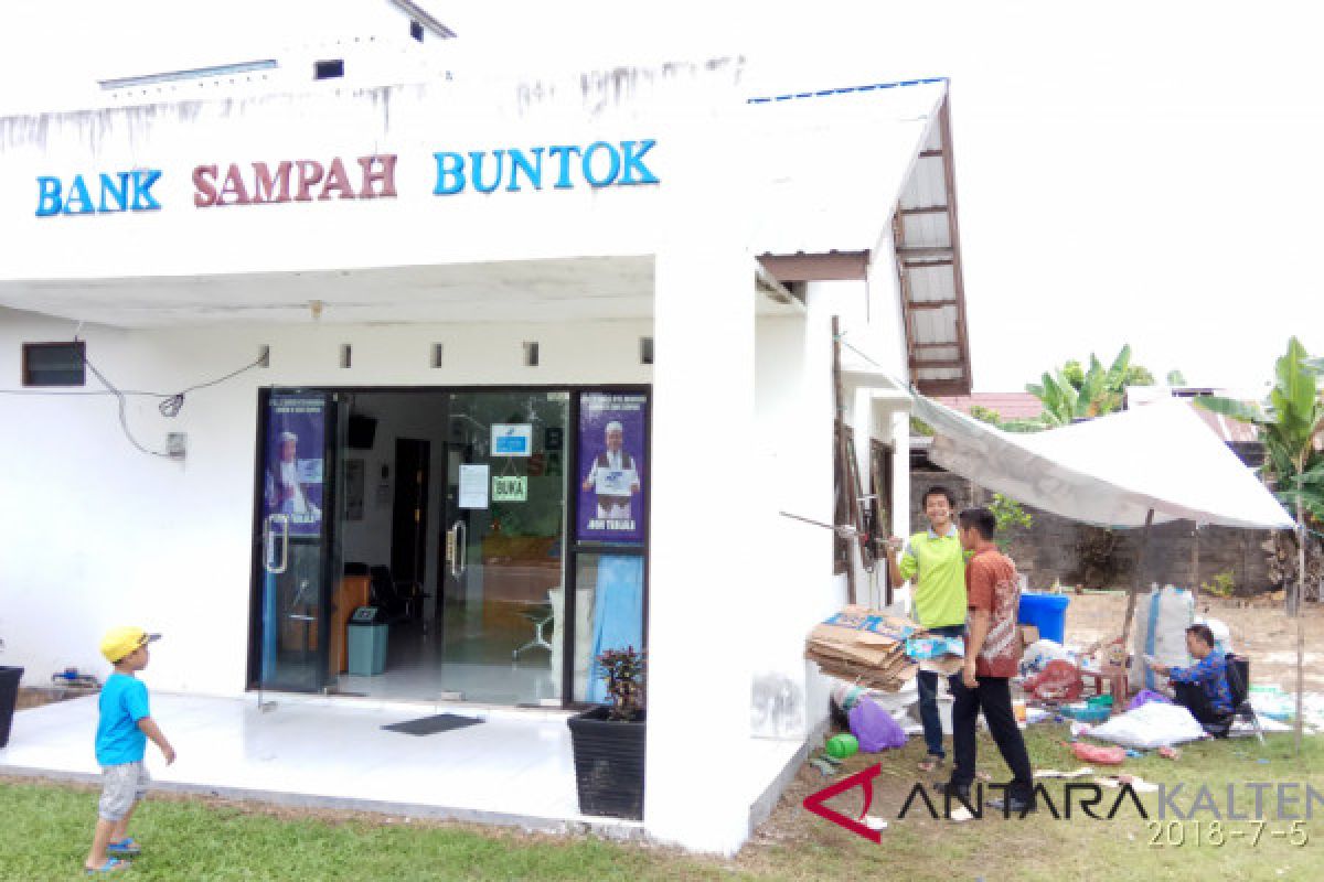 Bank sampah Buntok terima 9.708,1 kilogram sampah