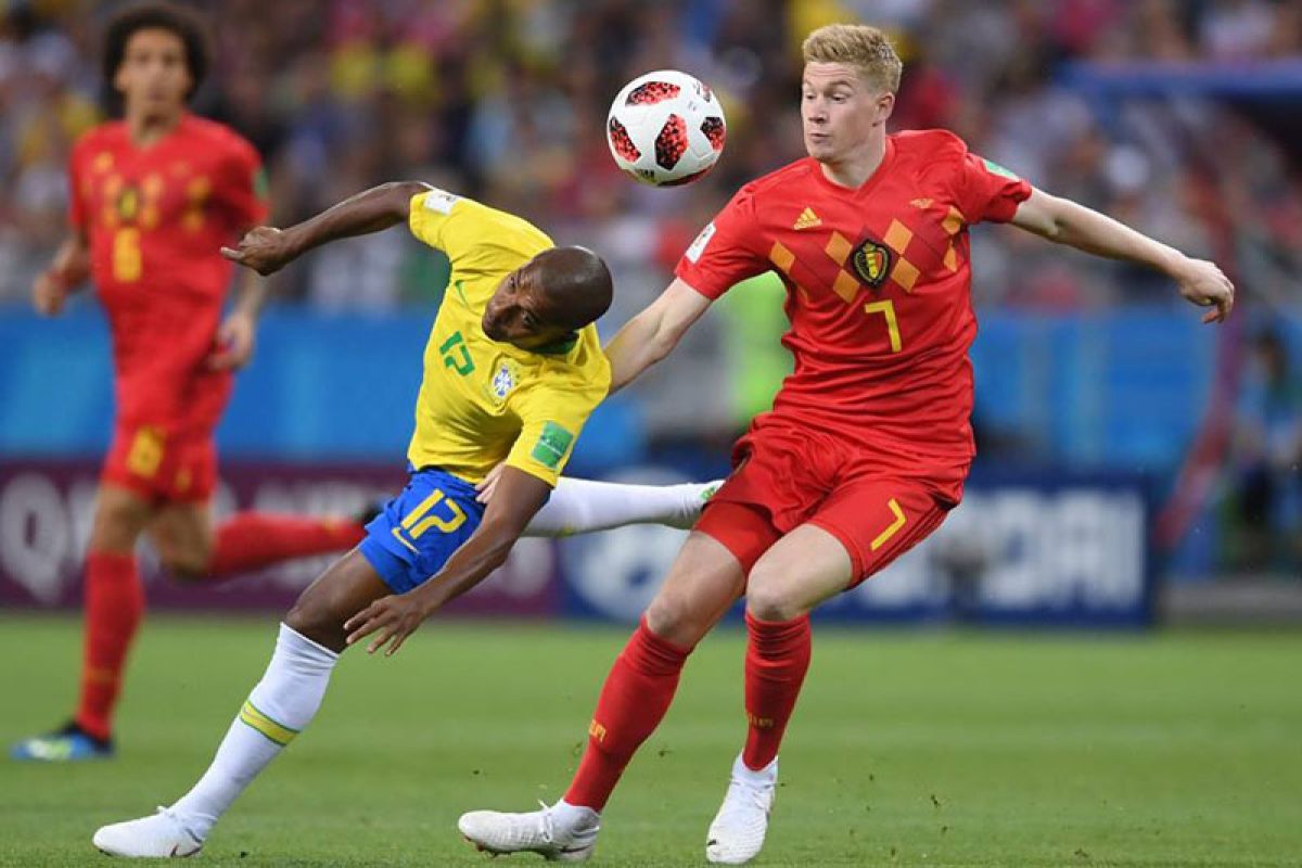 Mimpi Brazil kandas di tangan Belgia