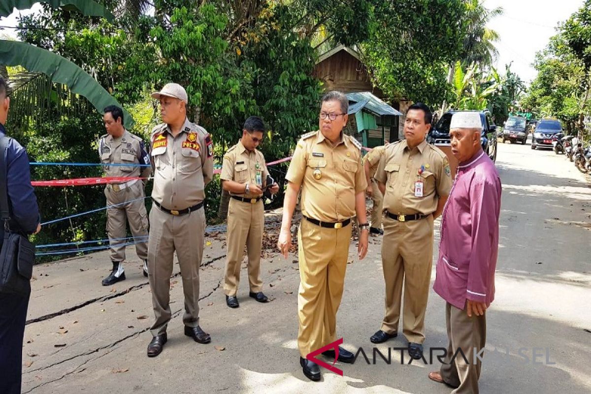 Video -  Fenomena amblasan tanah di Balangan harus diteliti