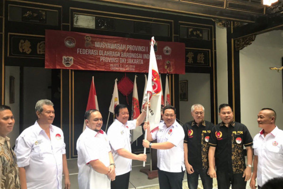 Charles Honoris bertekad majukan olahraga barongsai