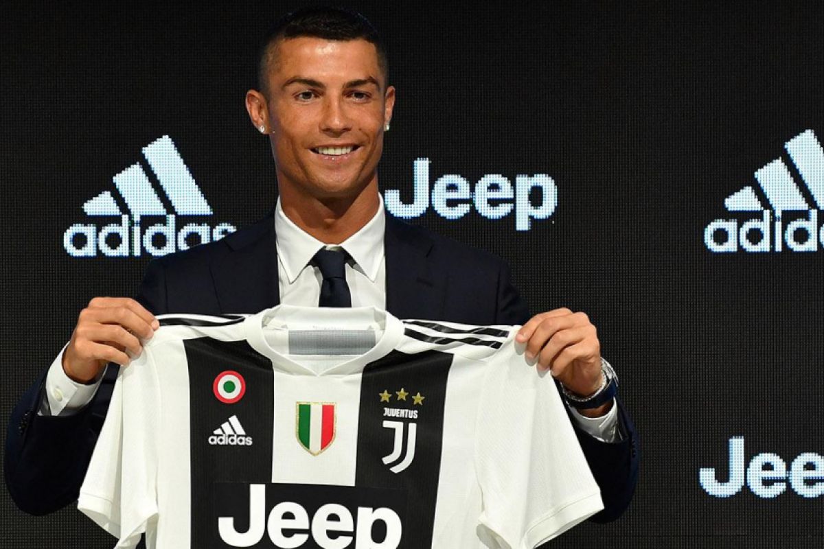 Juventus bayar Rp1,8 triliun untuk dapatkan Ronaldo