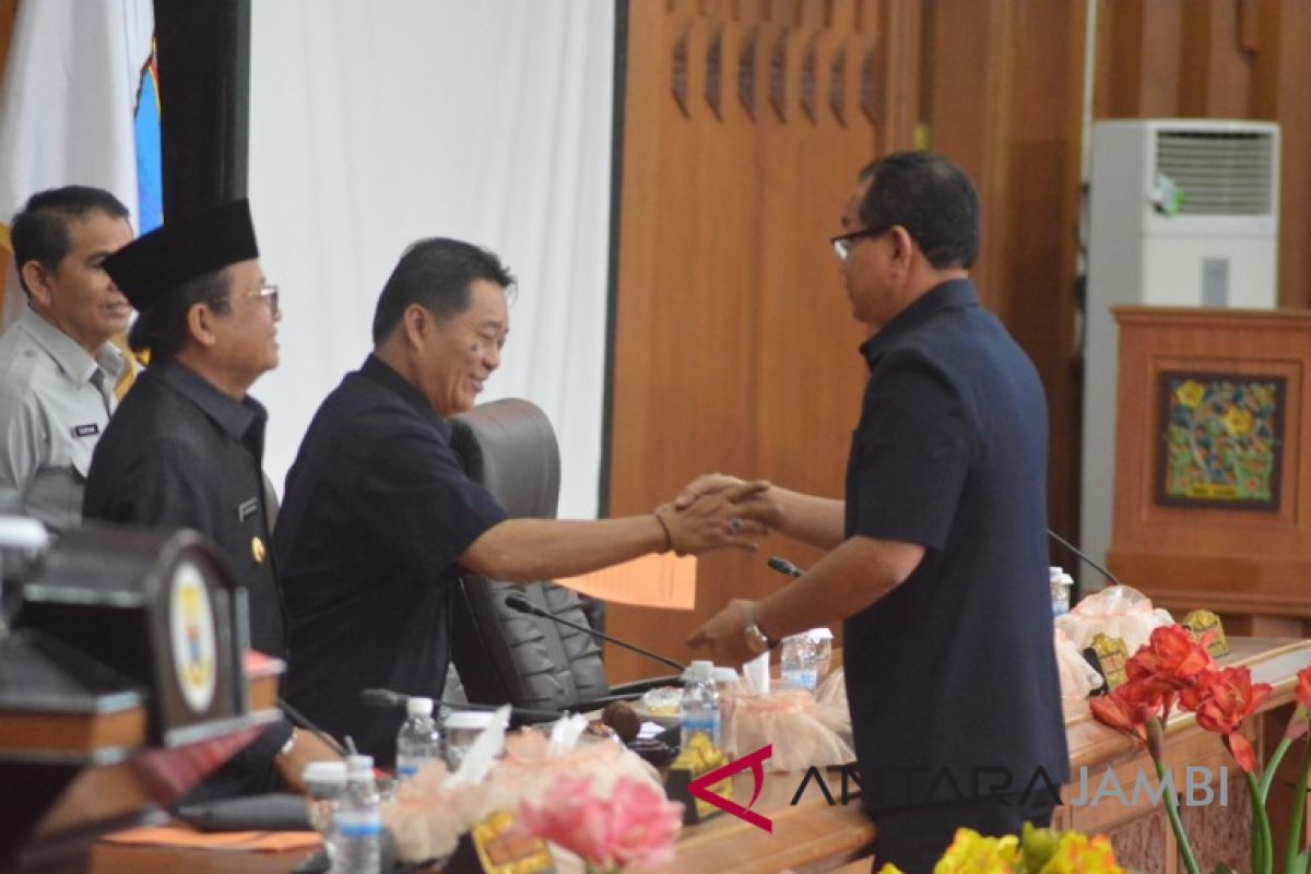 Tiga Raperda Inisiatif DPRD diapresiasi Pemprov Jambi