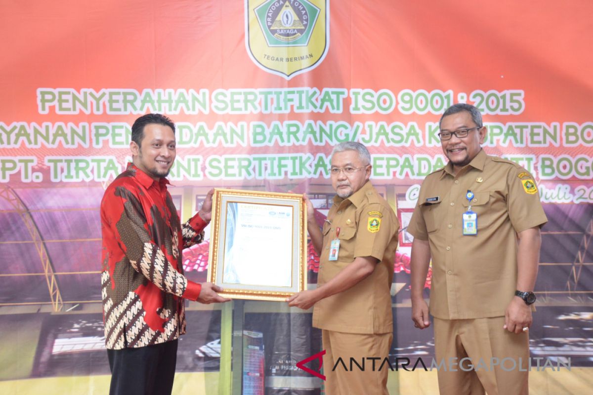 ULP B-J Bogor meraih sertifikat ISO 9001-2015