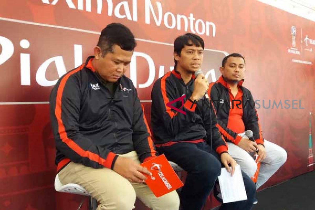 Telkomsel nonton bareng Piala Dunia di Palembang