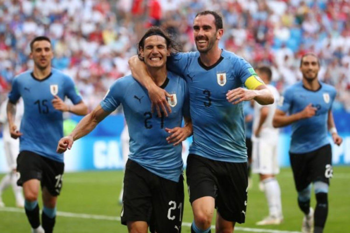 Godin puji para pemain Uruguay sebagai "Singa-singa"