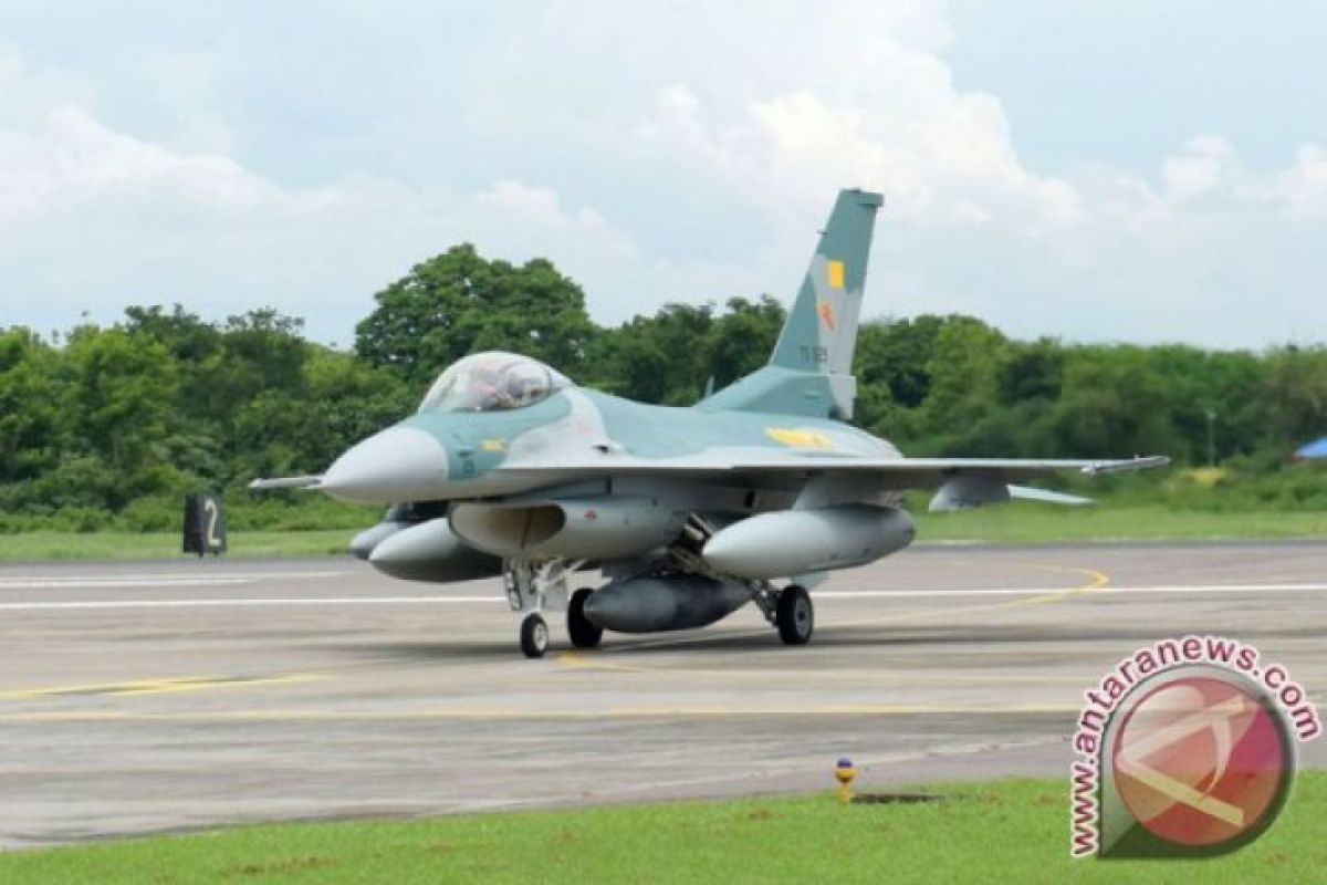 F-16 TNI AU Persiapan Latihan Tempur Multinasional