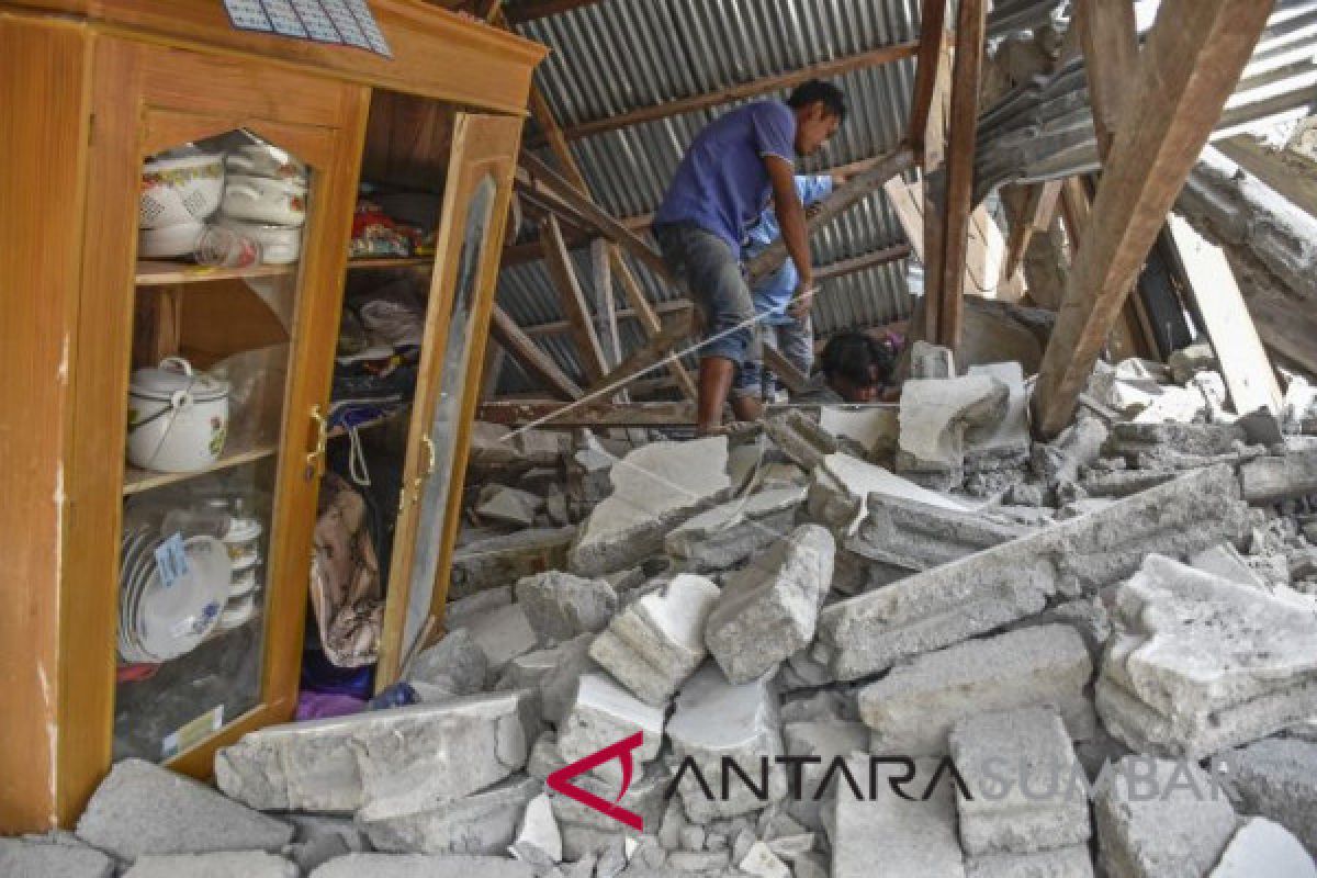 Pascagempa Lombok, Jokowi: Rp50 juta bagi rumah yang rusak berat