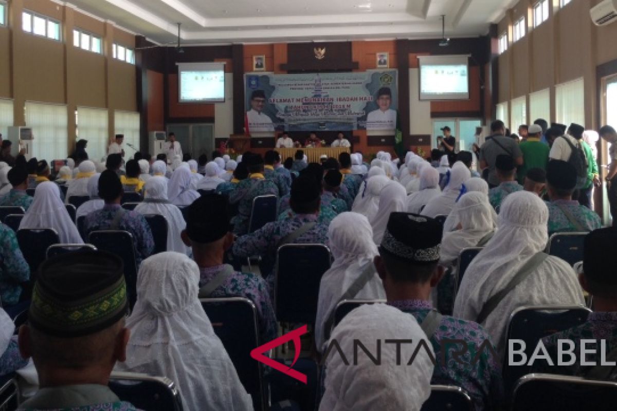 Jamaah Calhaj Belitung diminta antisipasi perubahan cuaca