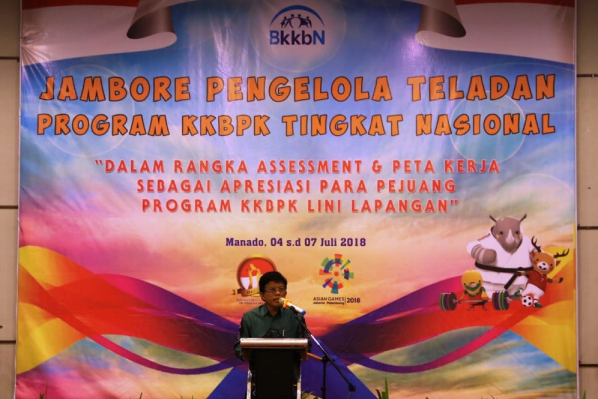 Jambore program KKBPK meriahkan Harganas di Manado