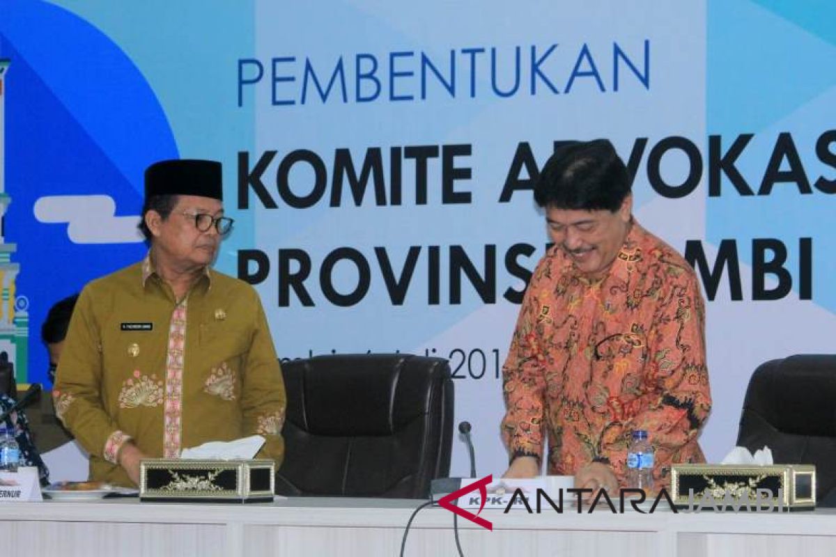 Jambi bentuk komite advokasi daerah anti korupsi