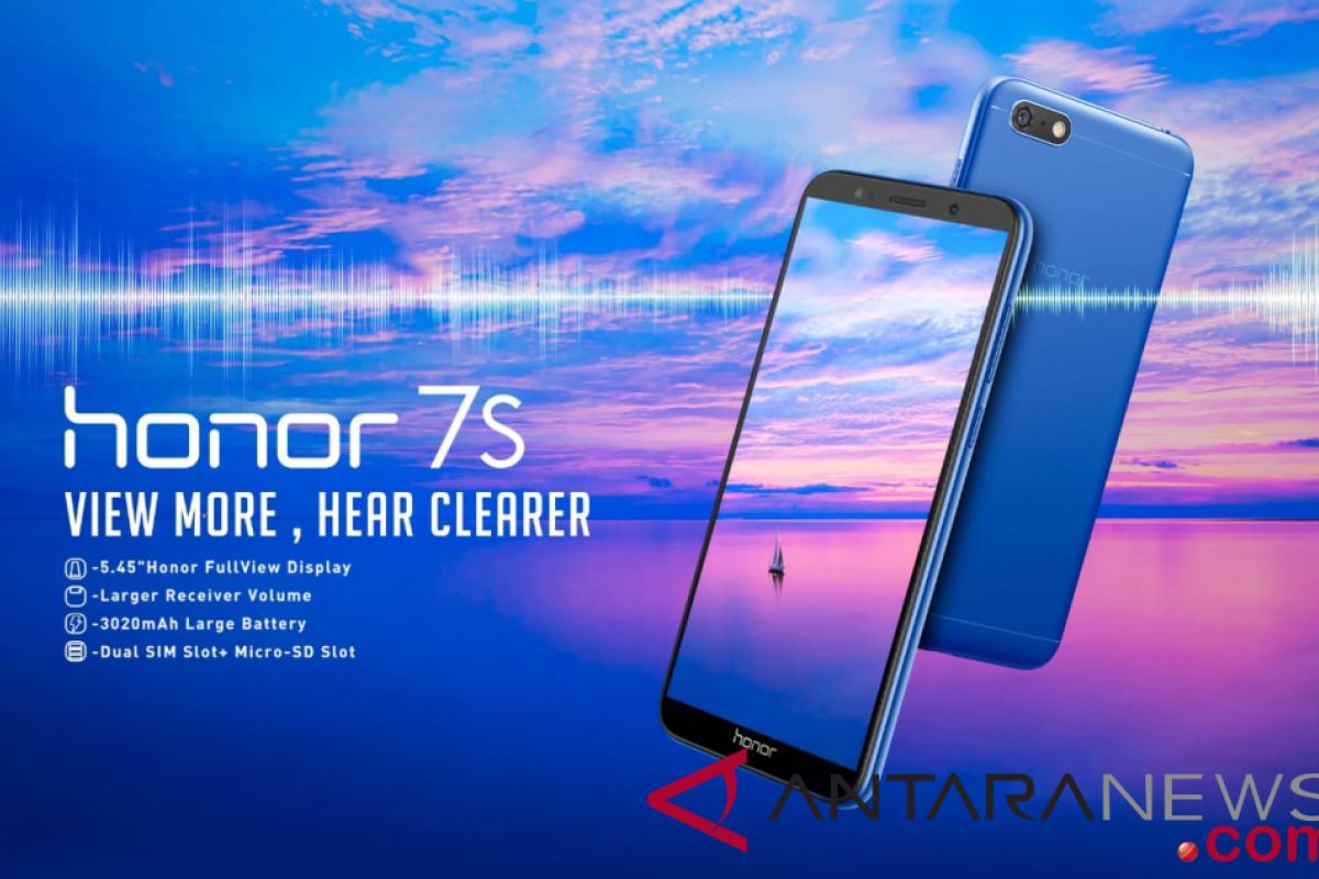 Honor luncurkan 7S di Indonesia