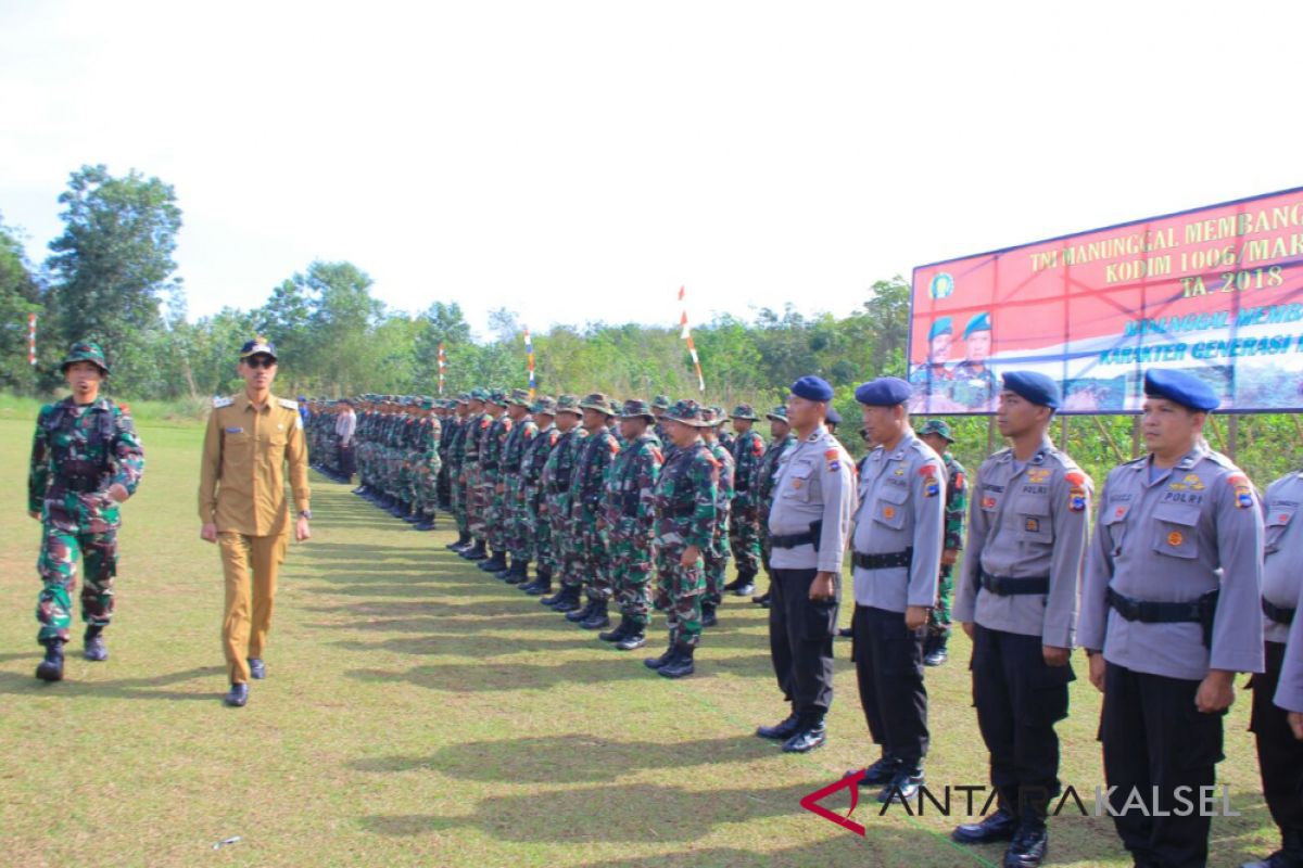 TMMD ke-102 bangun jalan sepanjang 10,7 km di Pengaron