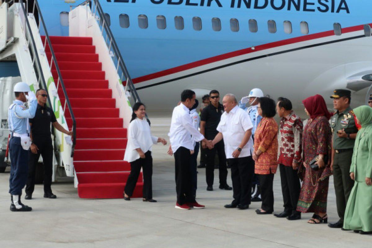 Presiden kunjungan kerja ke Sumatera Selatan