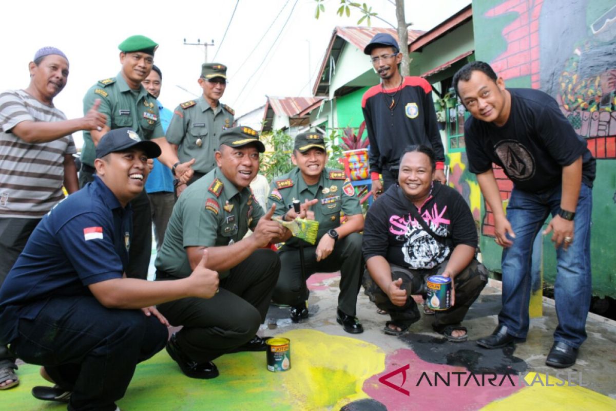 Danrem gelorakan Kampung Imunitas tanamkan nilai nasionalisme