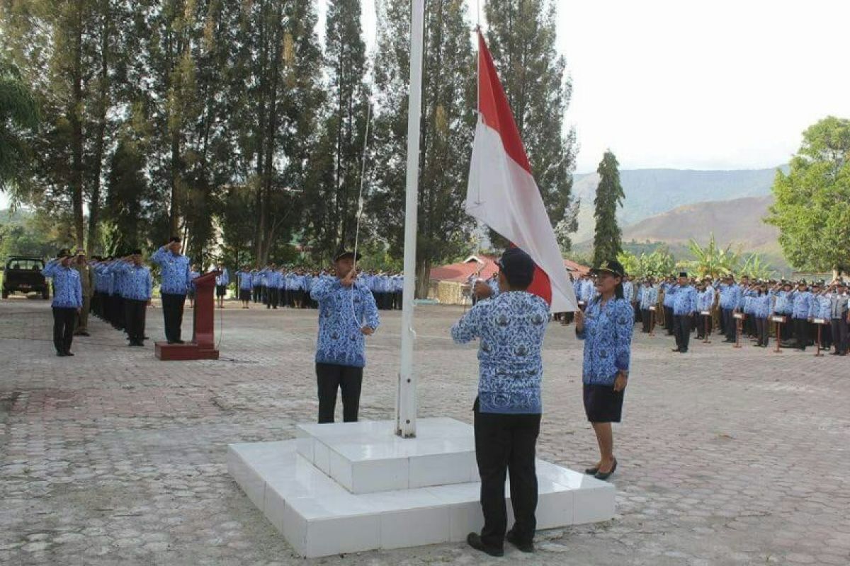 Samosir adakan apel hari kesadaran