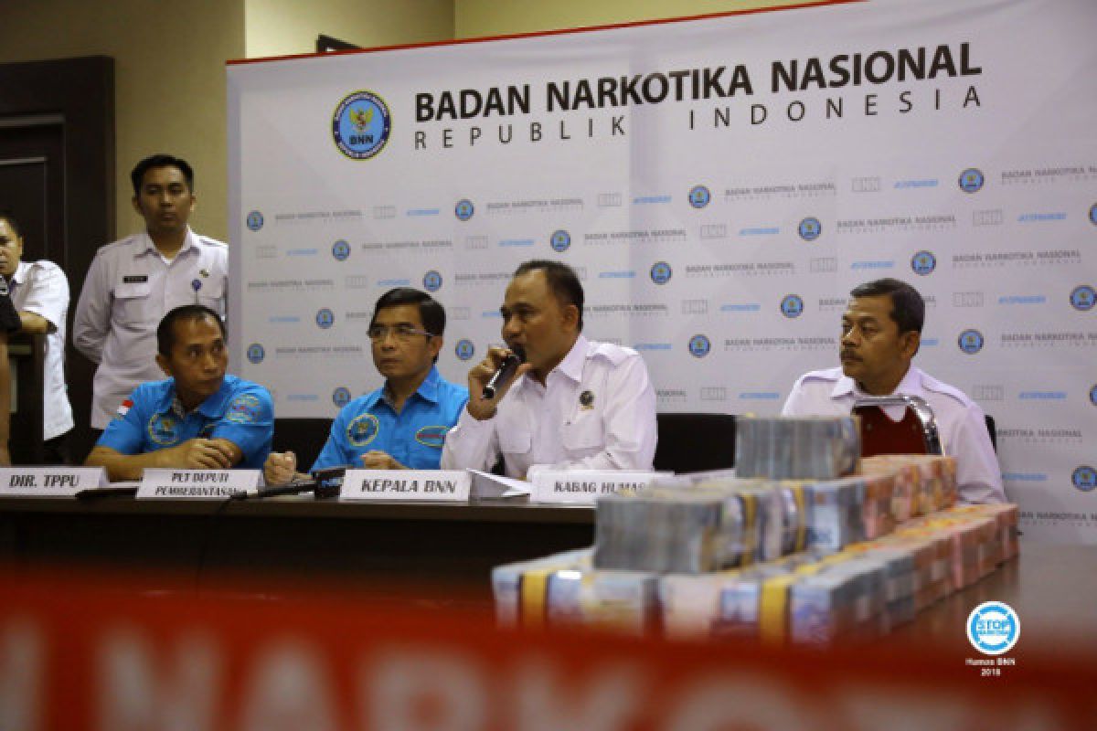 BNN sita Rp3,9 miliar aliran dana narkoba