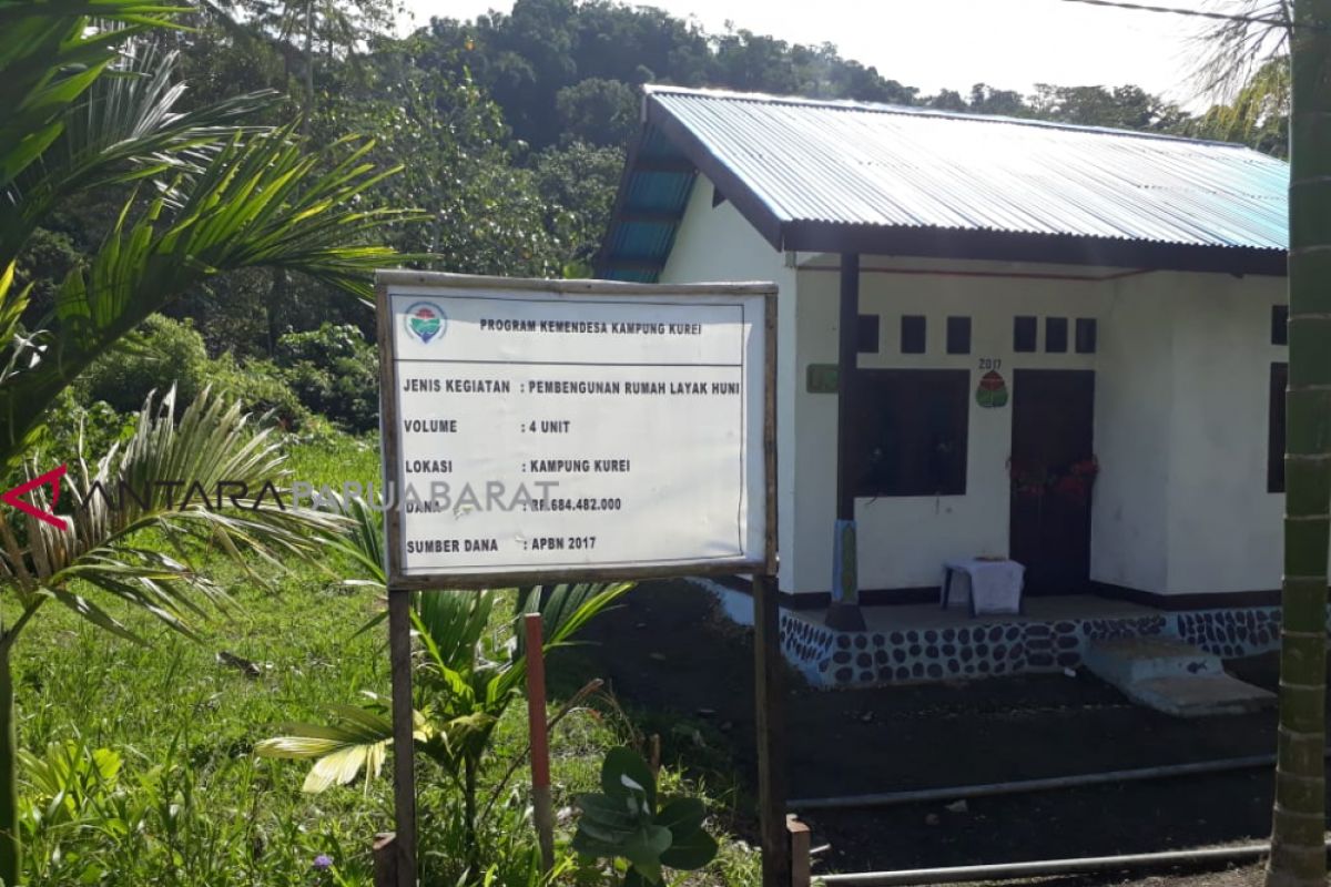 Program dana desa angkat kampung Kurei Wondama