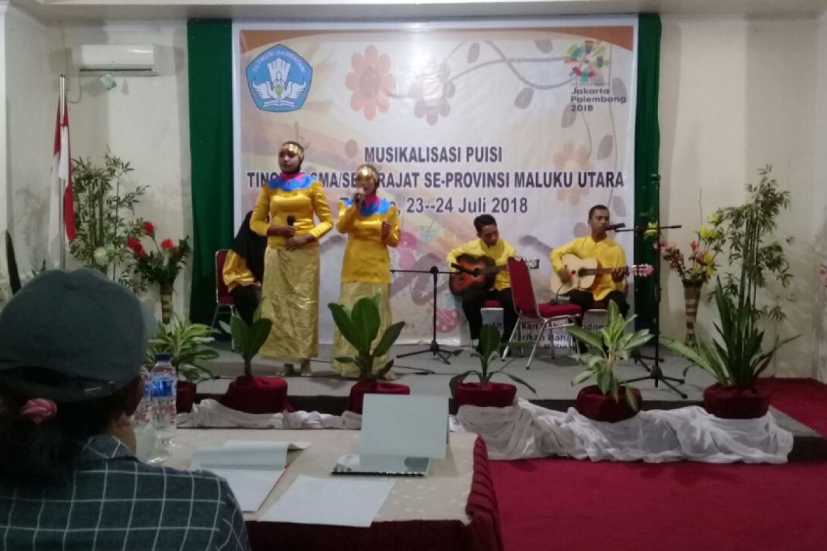 Kantor Bahasa Malut gelar lomba musikalisasi puisi