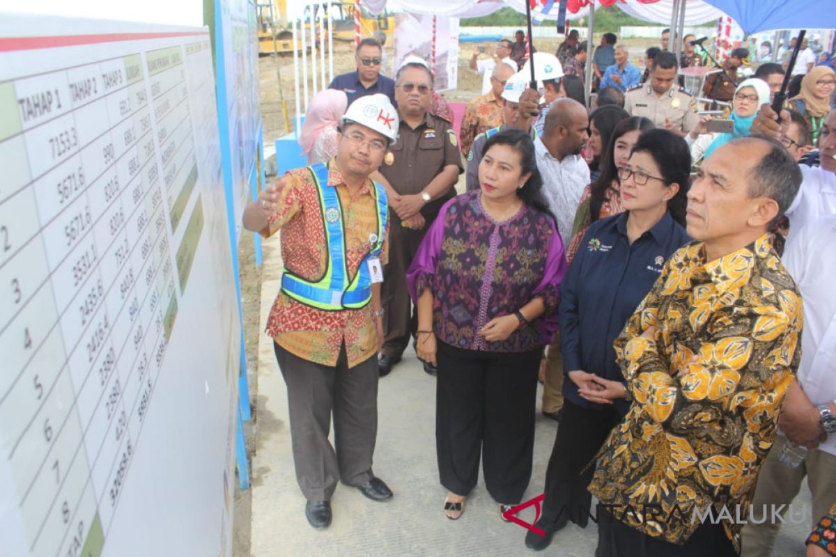 Menkes letakkan batu pertama RSUP Kemaritiman maluku