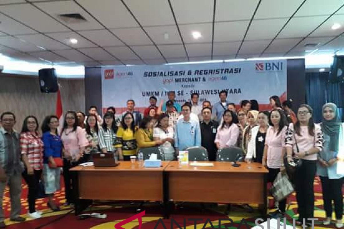 BNI targetkan UMKM Sulut akses aplikasi nontunai