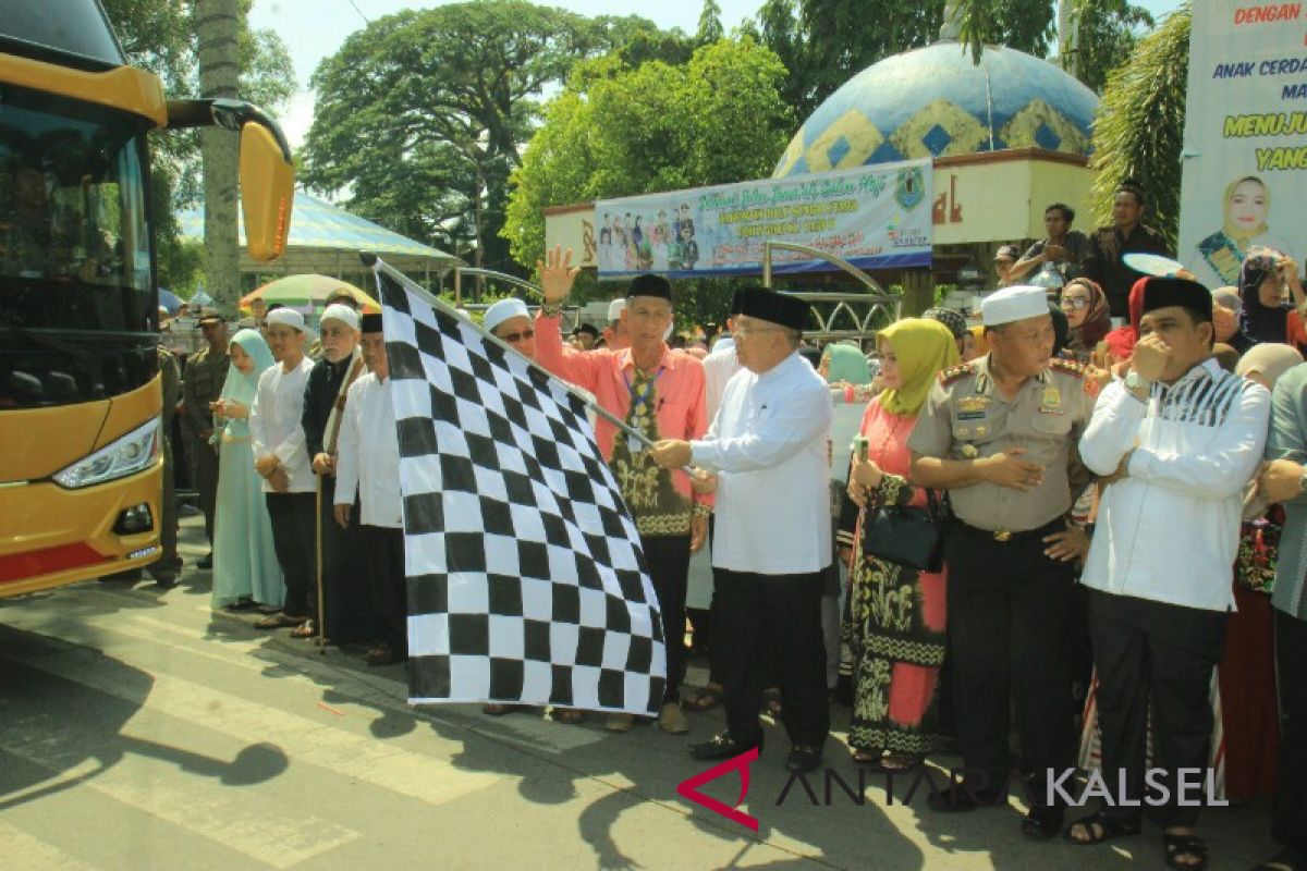 Pemberangkatan calon haji lanjut usia masih minim