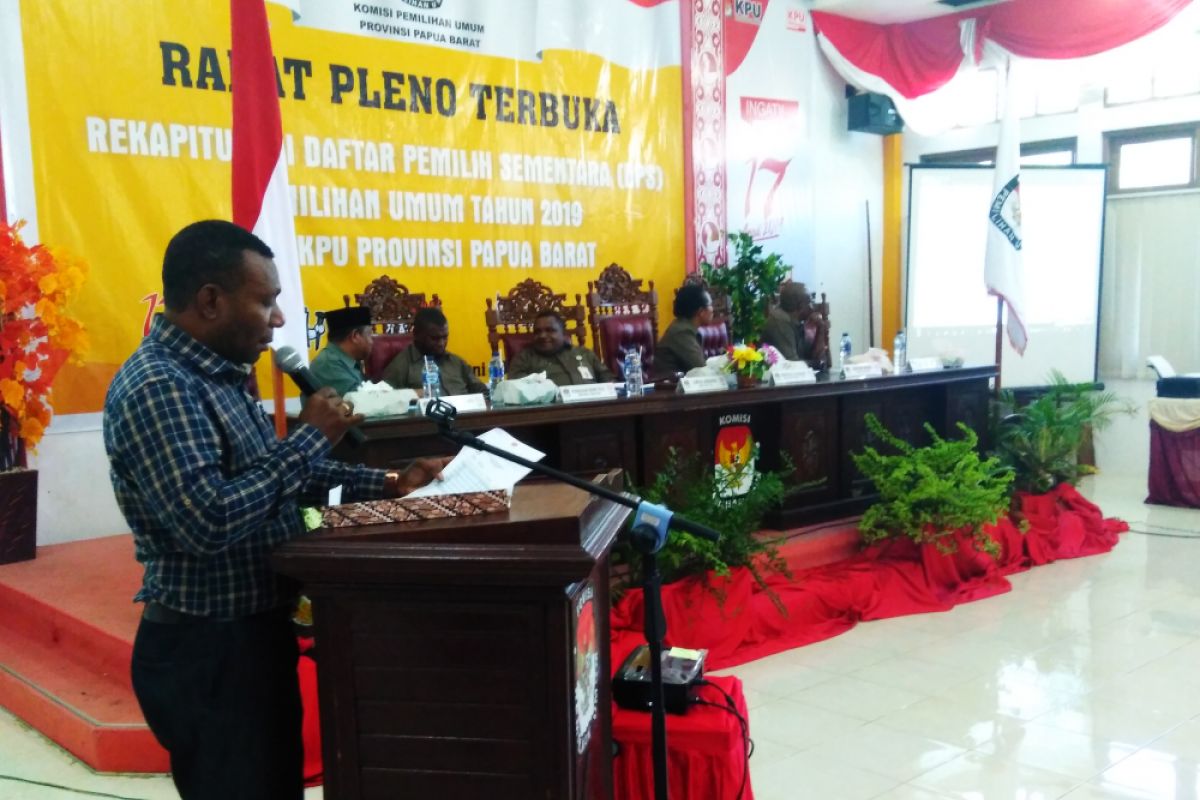 Pendaftaran Caleg di Papua Barat siap digelar