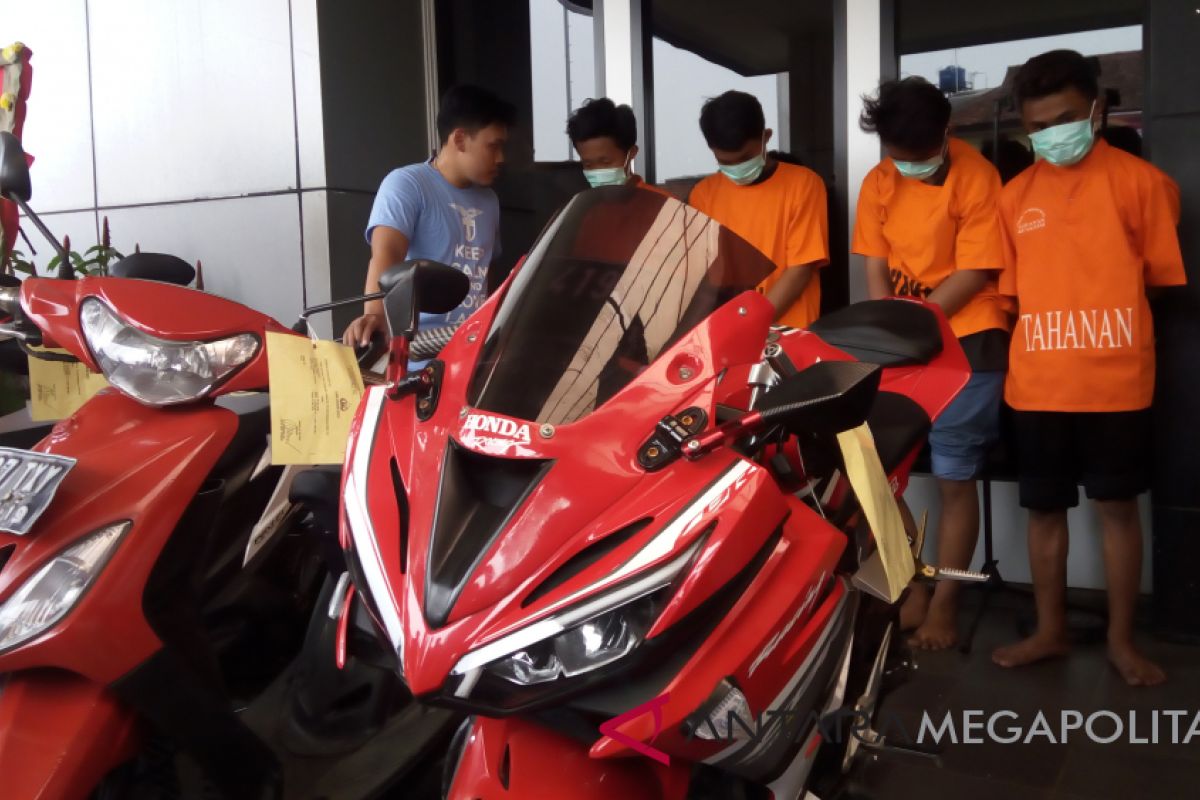 Pencurian motor dominasi kasus kriminal Bekasi selama 2018