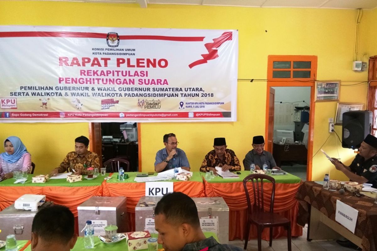 Rekap KPU kemenangan Irsan - Arwin 43 ribu suara lebih