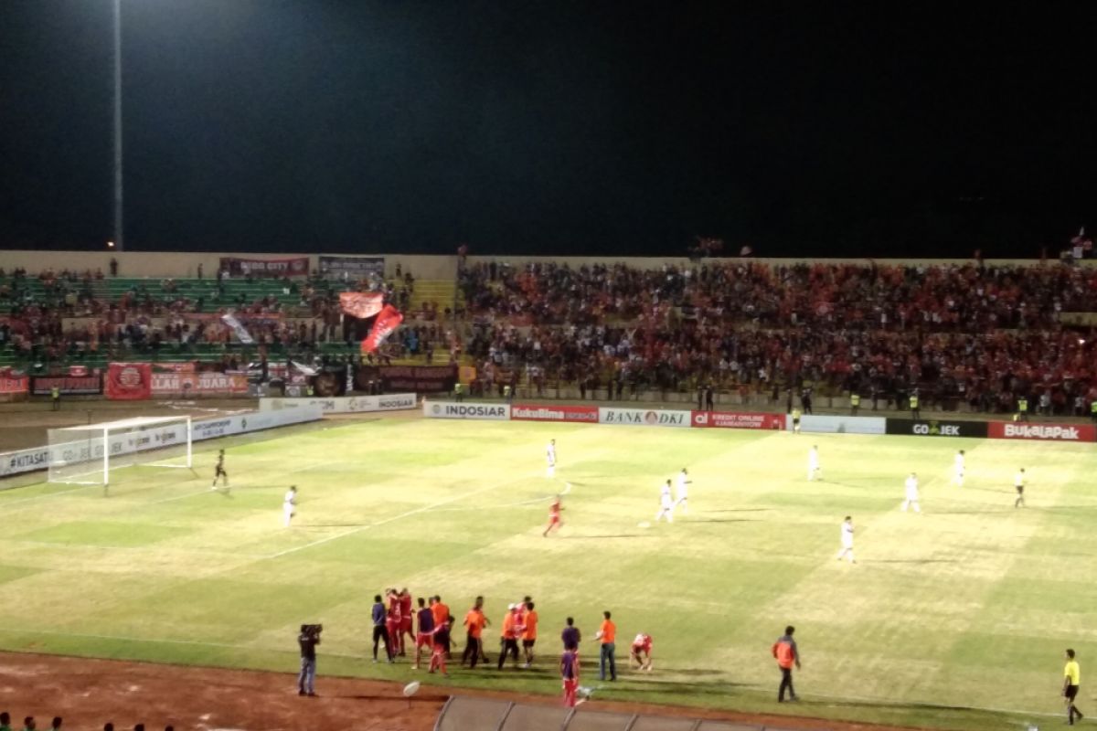 Persija Jakarta imbang melawan PSM Makassar 2-2