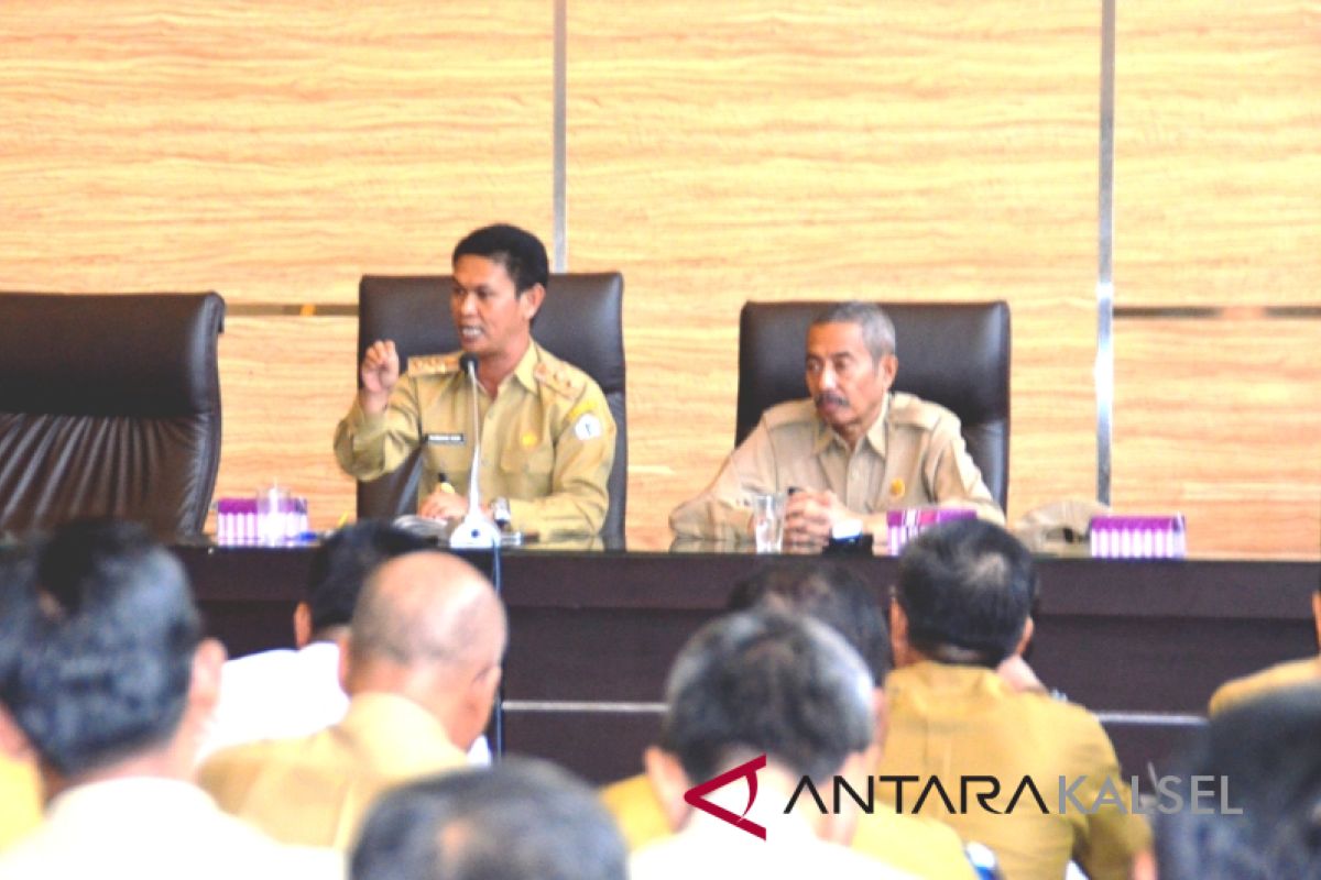 Pemkab Batola gelar Rakor Pematangan HPS 2018