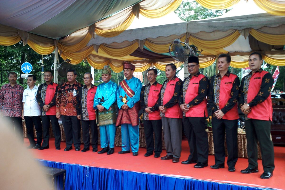 Warga sambut pawai carnaval budaya Tebing Tinggi