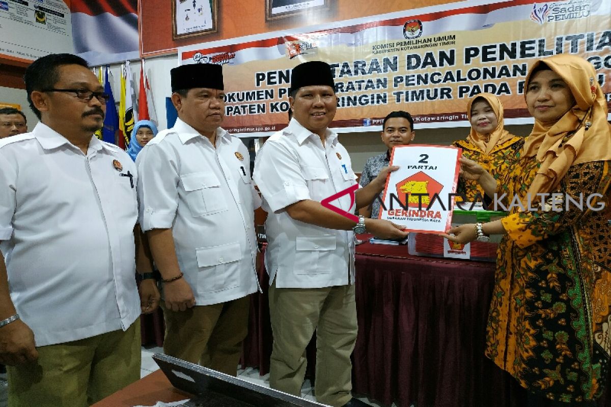 Gerindra Kotim targetkan delapan kursi DPRD