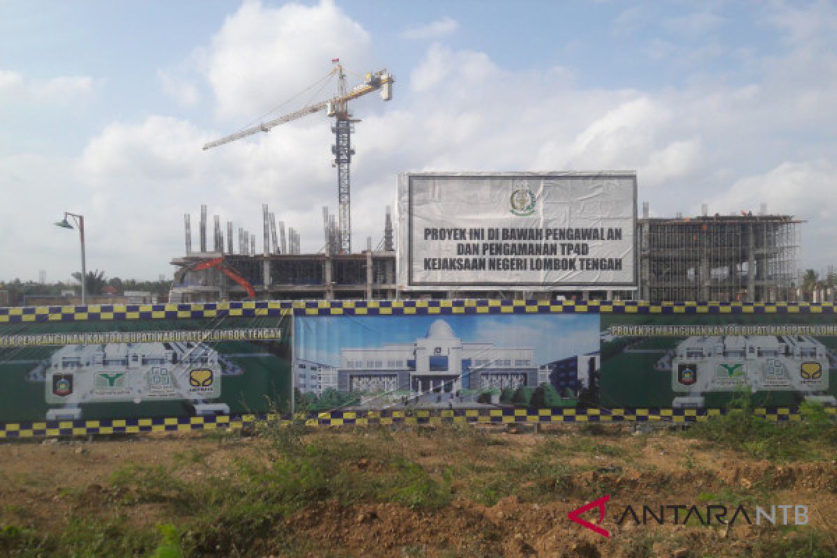 TP4D dampingi pembangunan gedung Bupati Lombok Tengah