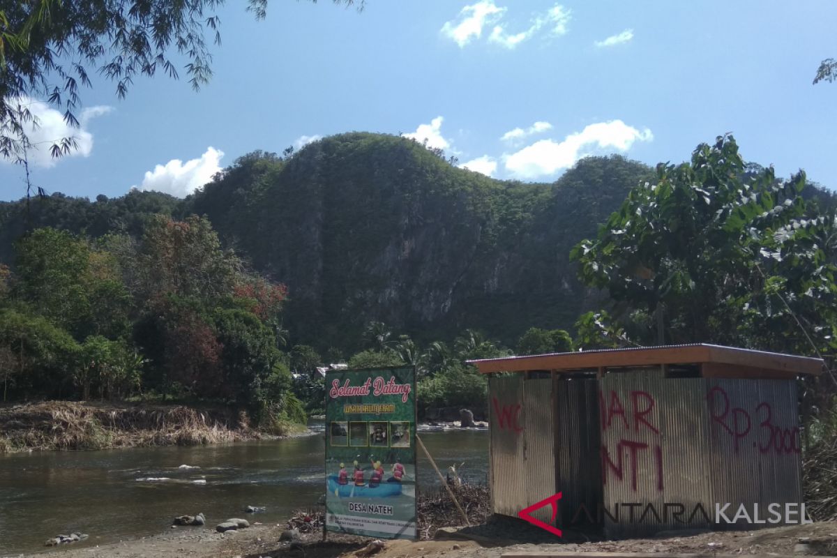 Ayo berwisata arung jeram ke Desa Nateh