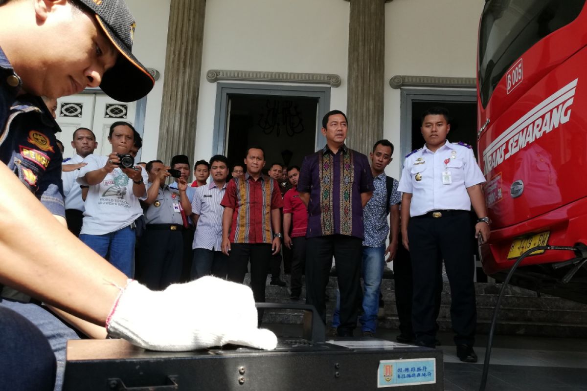 72 unit Transsemarang dipasangi konverter gas